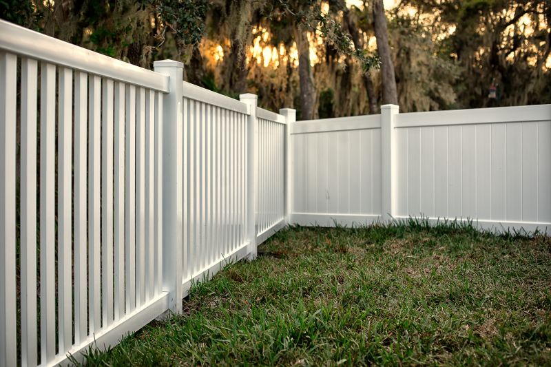 Stylish Vinyl Fence