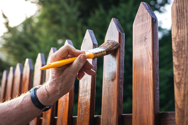 Fence Repair in Spring